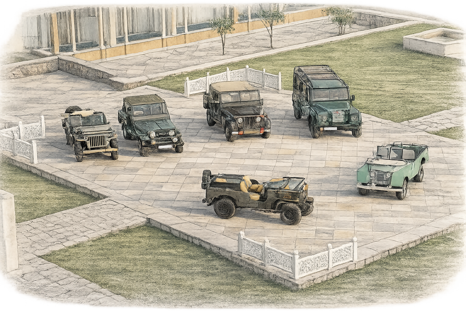 Vintage automobiles, Fateh Collection
